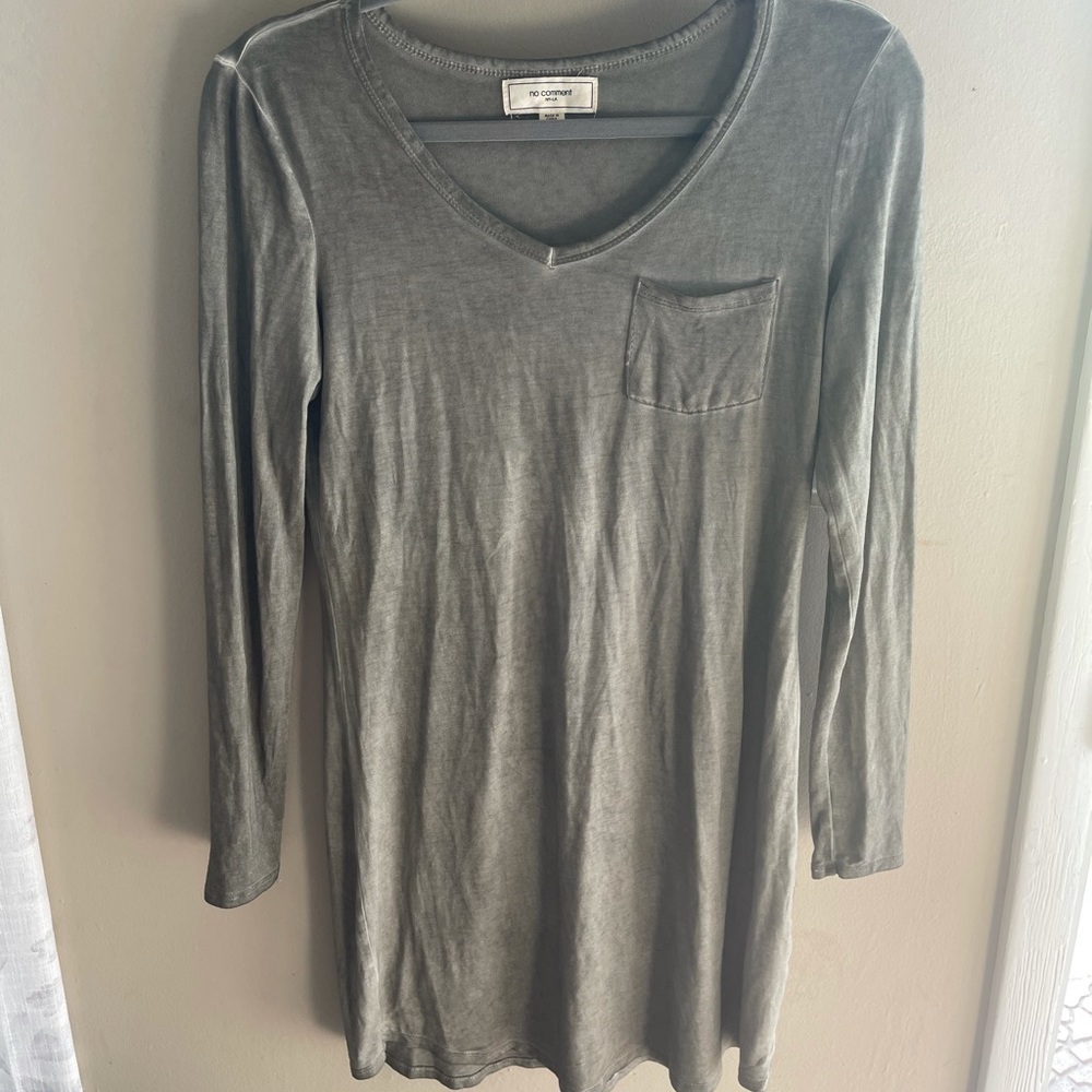 Green No Comment dress